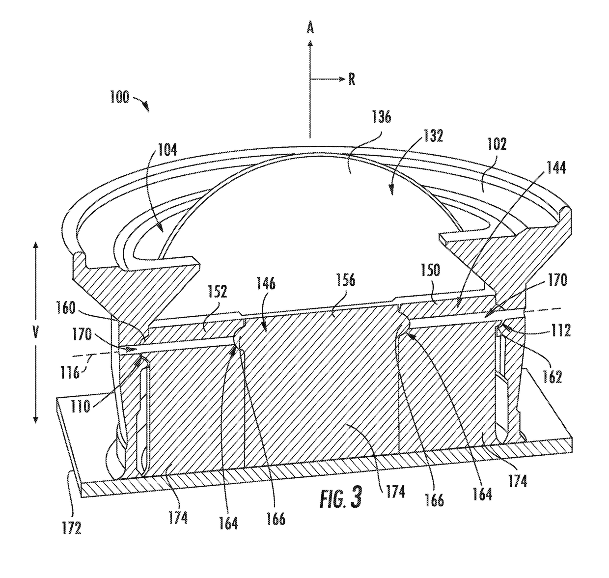 Additively manufactured valve assembly