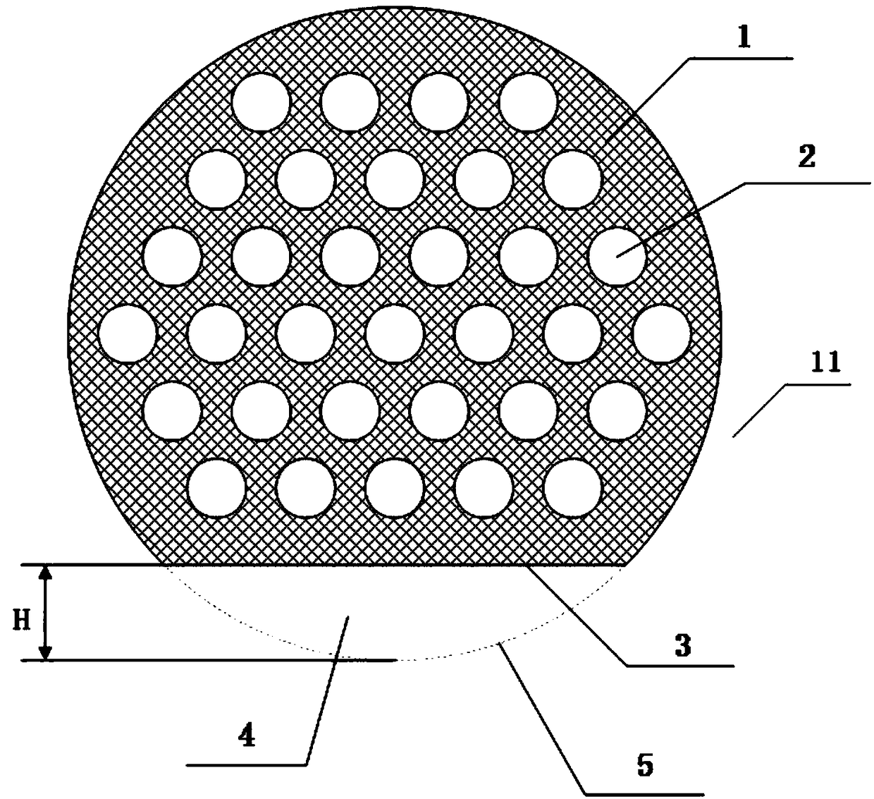 Baffle plate and shell-and-tube heat exchanger