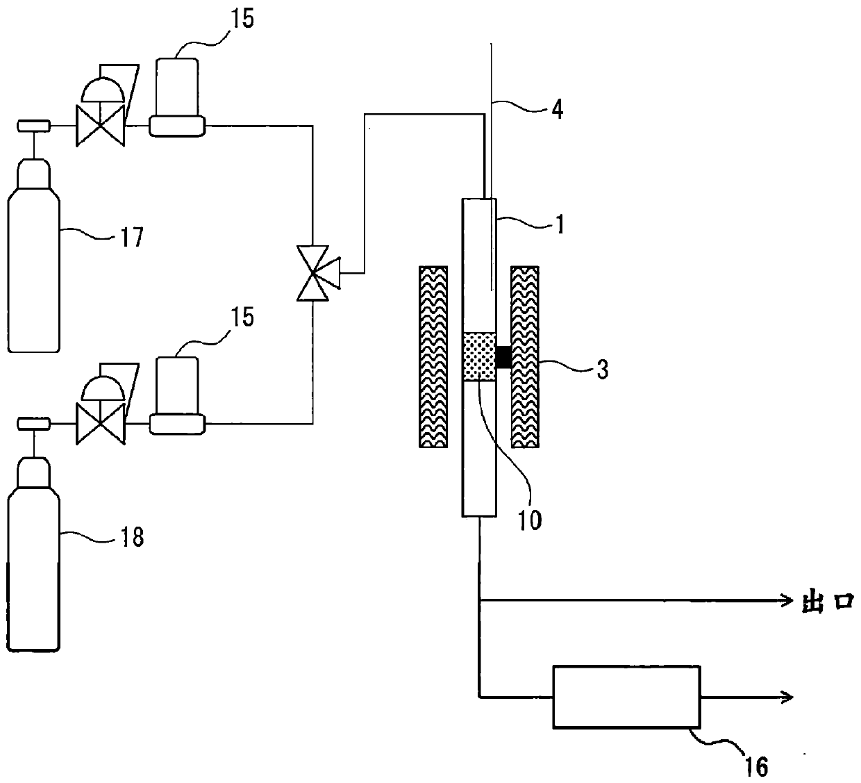 Oxygen absorbing and releasing material, catalyst, exhaust gas purifying system, and exhaust gas treatment method