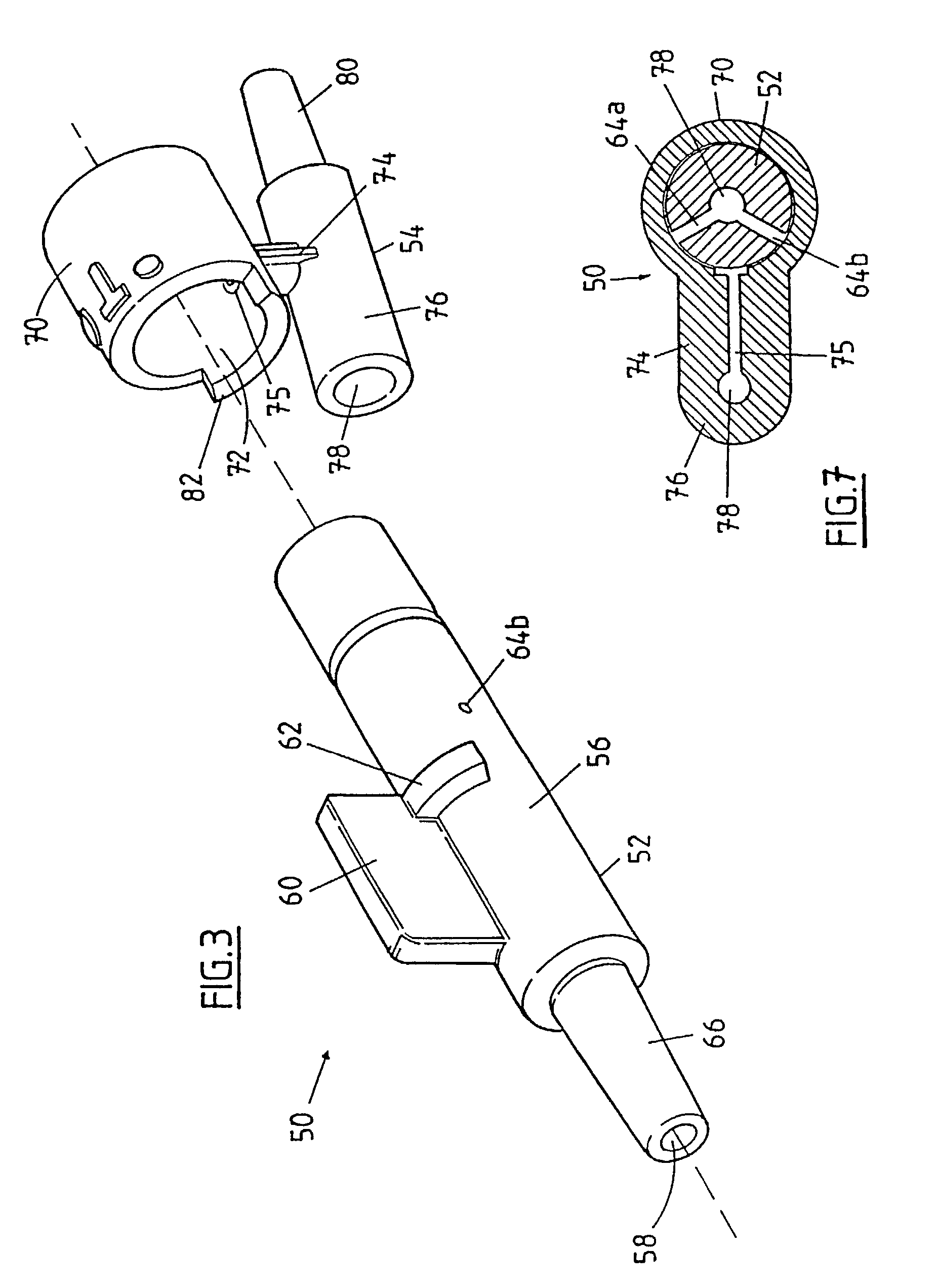 Aspiration flow modulation device