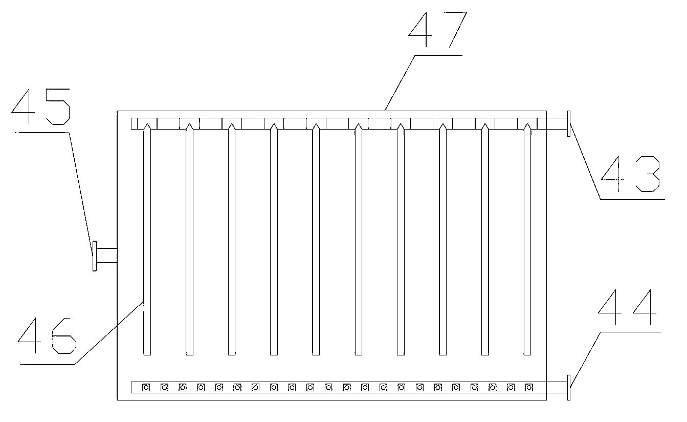 Circulating water treatment device for swimming pool