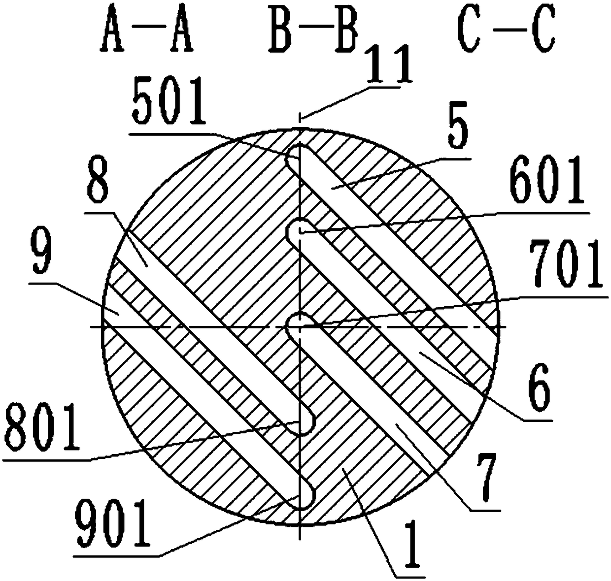 High-precision titanium ingot temperature hysteresis measuring method