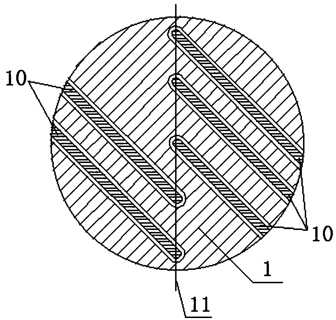 High-precision titanium ingot temperature hysteresis measuring method