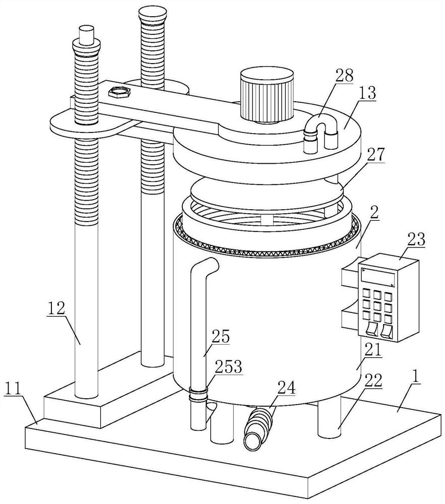 Coating preparation device for enhancing corrosion resistance of wooden door