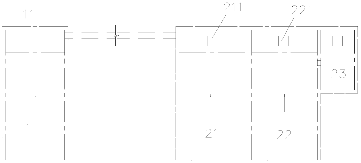 Cleaning system of prefabricated part annular production line