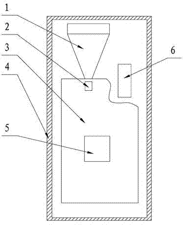 Method for guaranteeing measuring range of laser range measurer and improving measuring precision