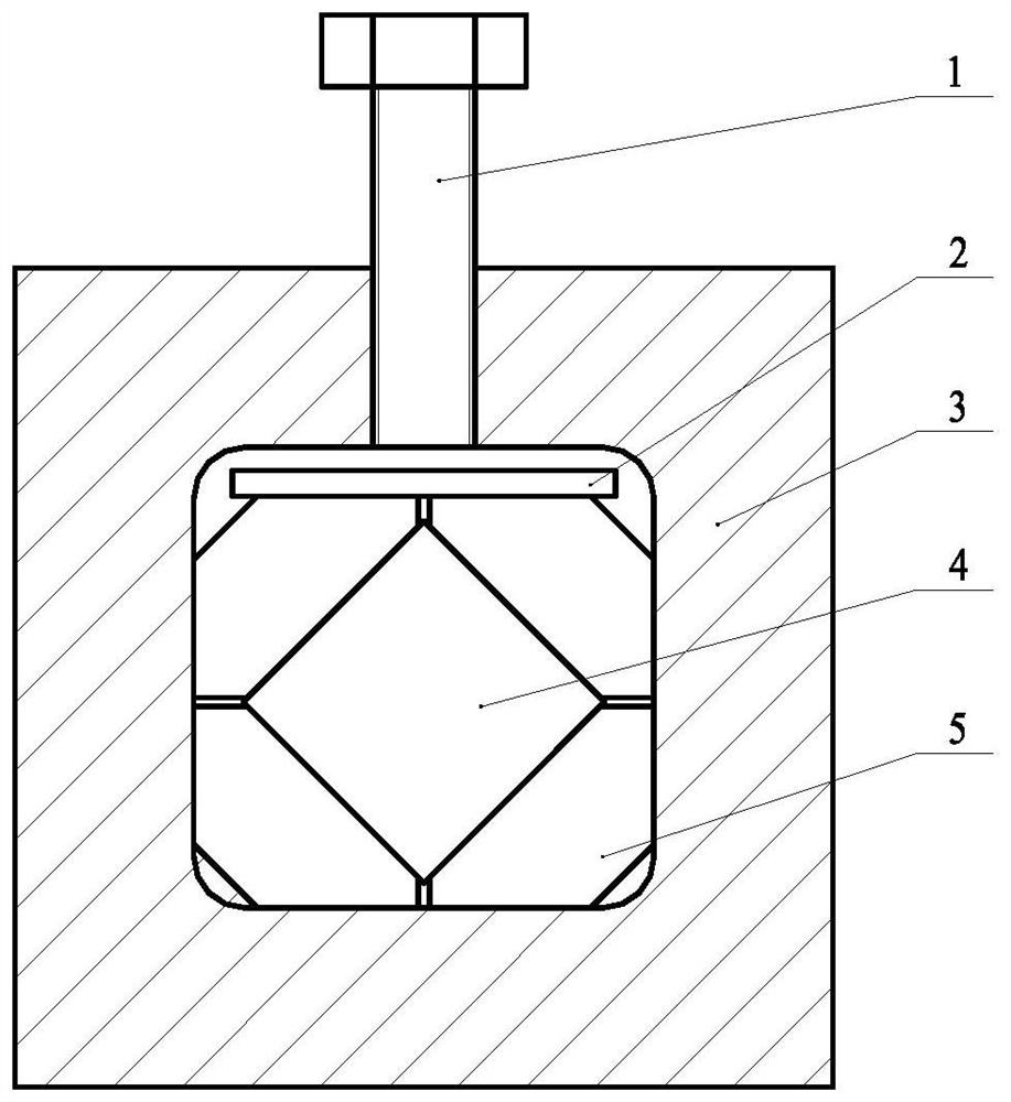 Ceramic prestress loading device and mounting method thereof