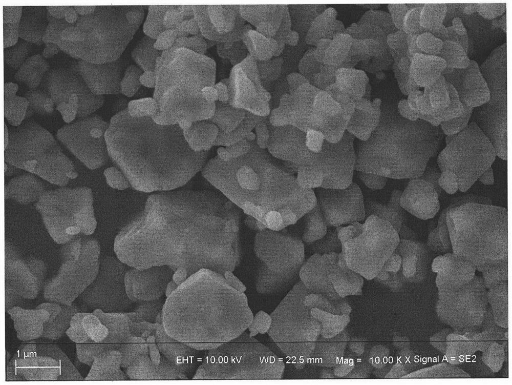 Preparation method of single crystal type high-nickel ternary layered positive electrode material