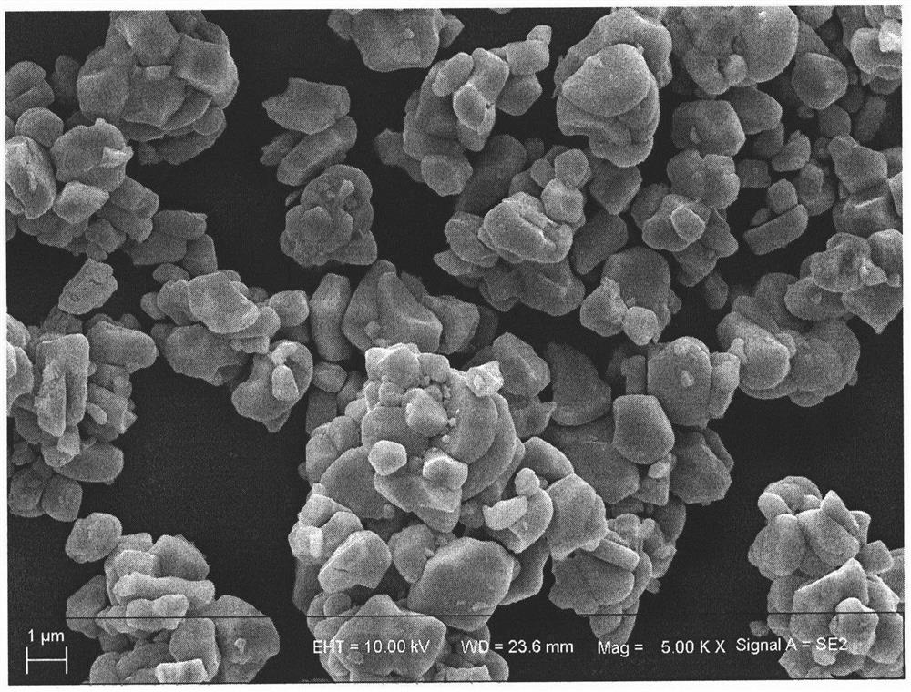 Preparation method of single crystal type high-nickel ternary layered positive electrode material