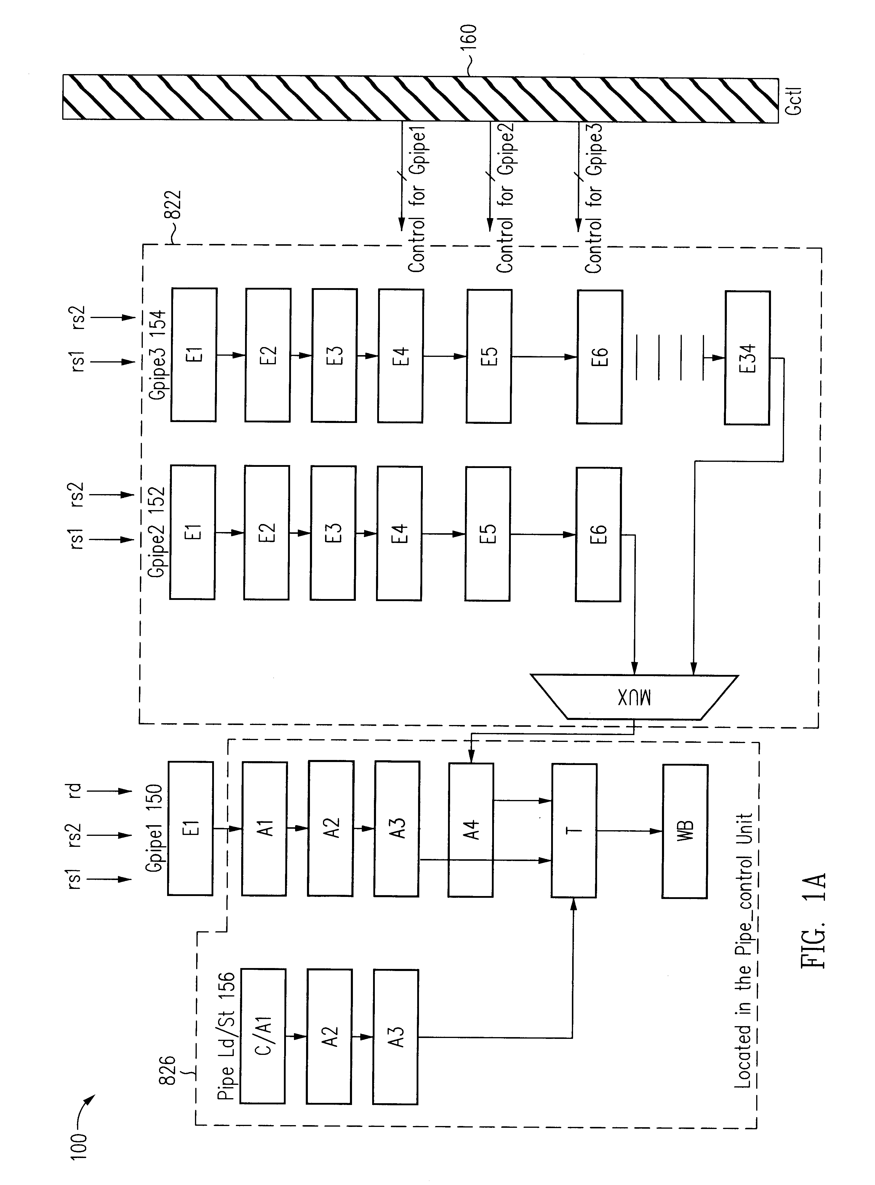 Division unit in a processor using a piece-wise quadratic approximation technique