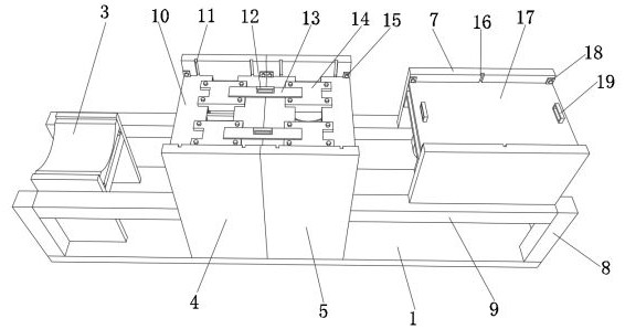 High-rise steel structure machining and measuring device