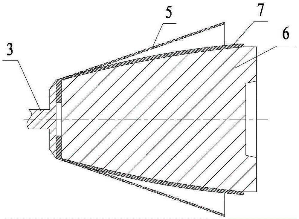 Spinning machining method for aluminium alloy thin-walled revolution body