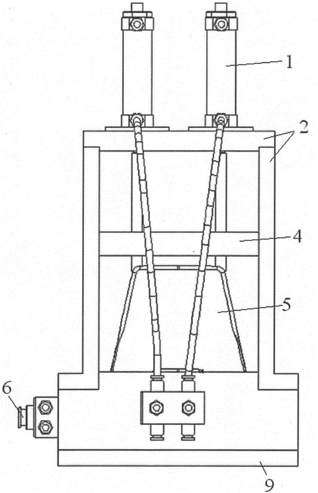 Car pillow assembling fixture and method