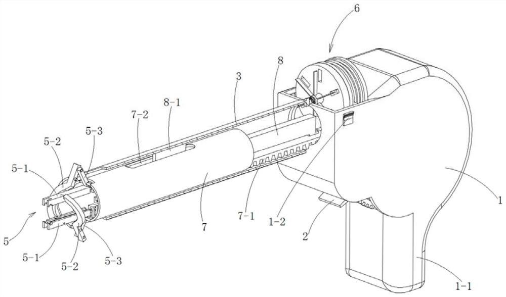 Rotary-feedingligature clip running applier with replaceable chuck