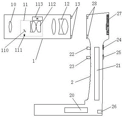 A visual fundus examination instrument