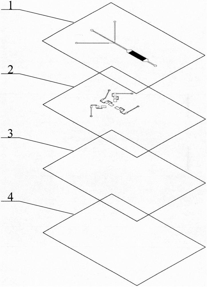 A microfluidic chip for dynamic culture and regionalized treatment of arrayed cells and its preparation method and application