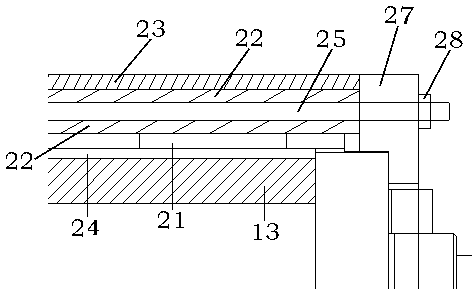 A magnetic field shielding method and device for machining a permanent magnet rotating shaft