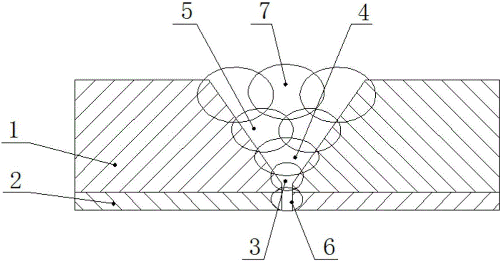 Welding method of double-metal composite pipe