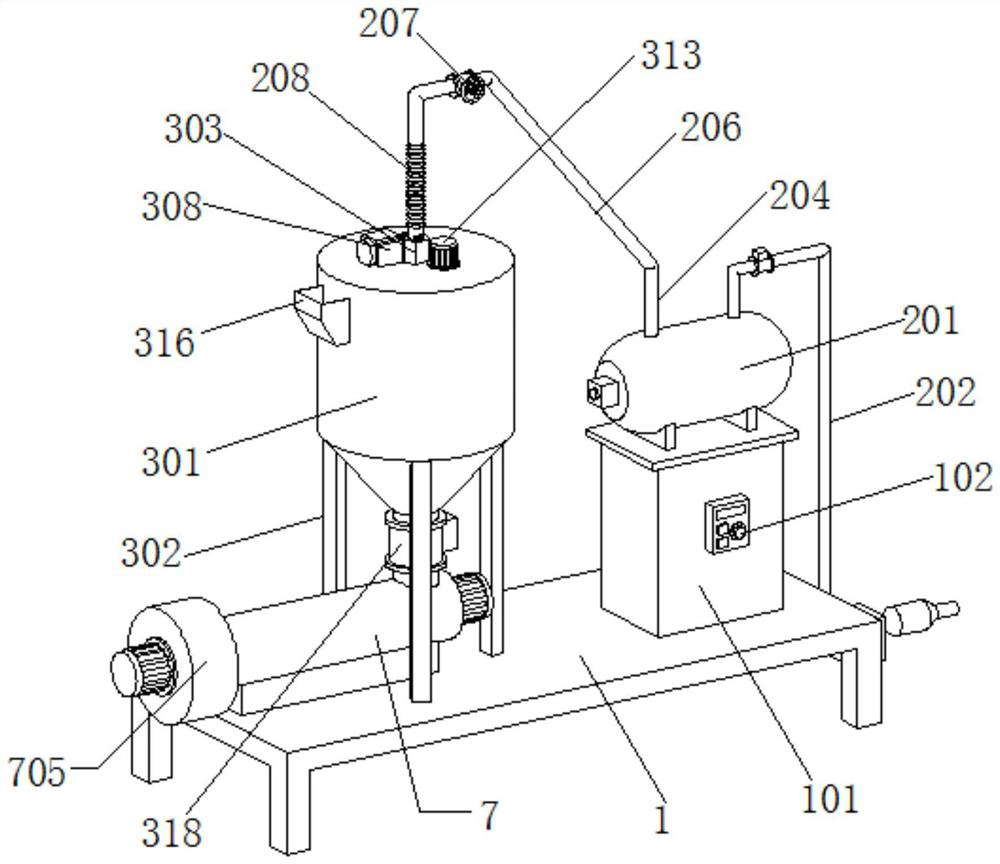 Feed formula capable of promoting growth of fishes and shrimps as well as production process and equipment