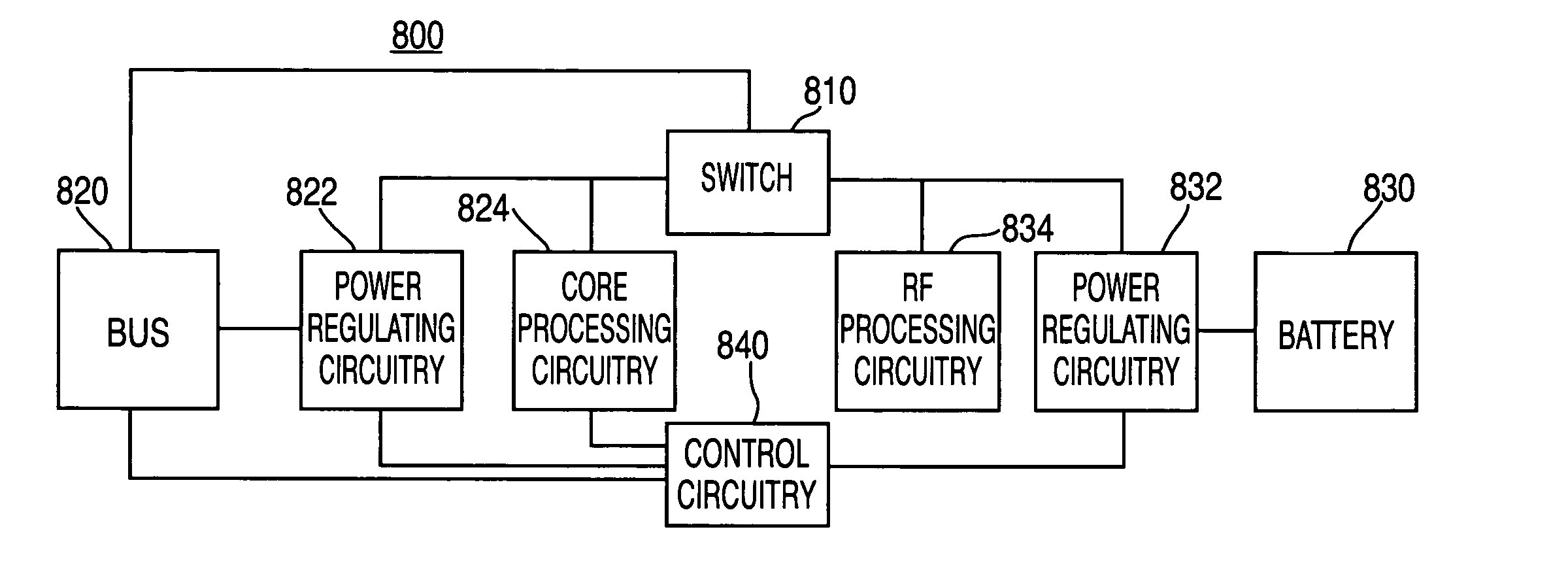 Wireless headset having adaptive powering