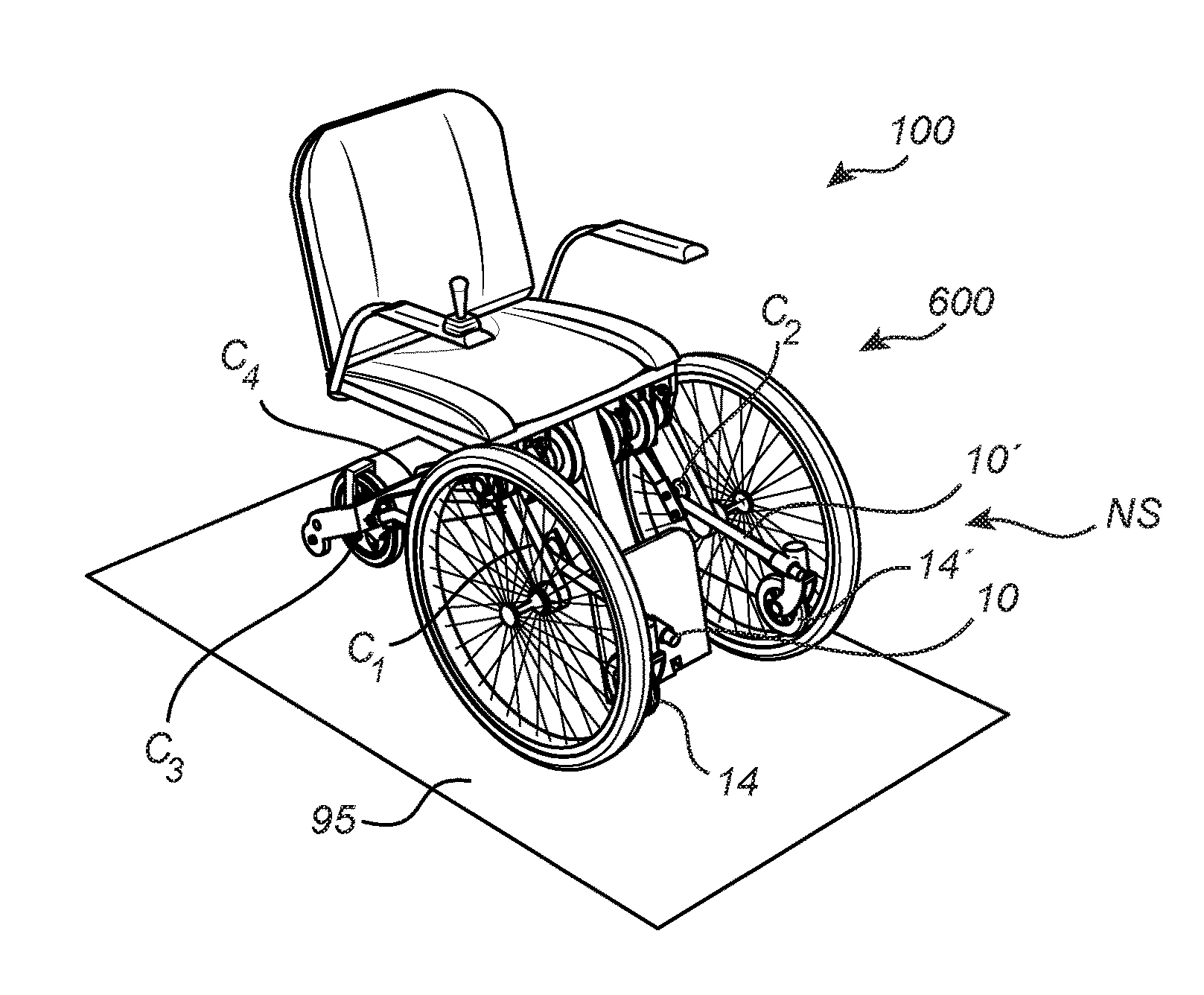 Powered wheelchair