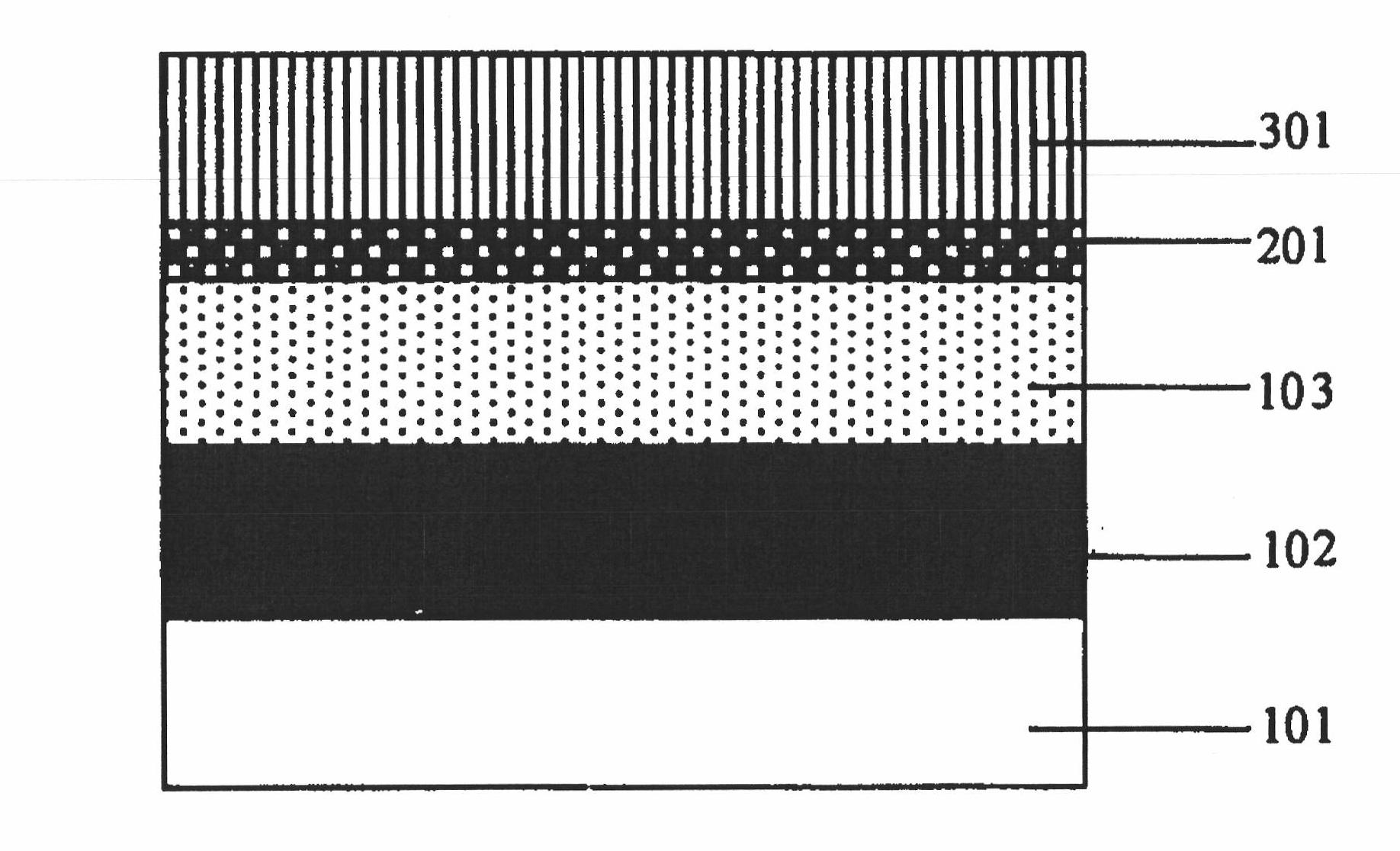 Method for preparing transistor device of crystallized thin film