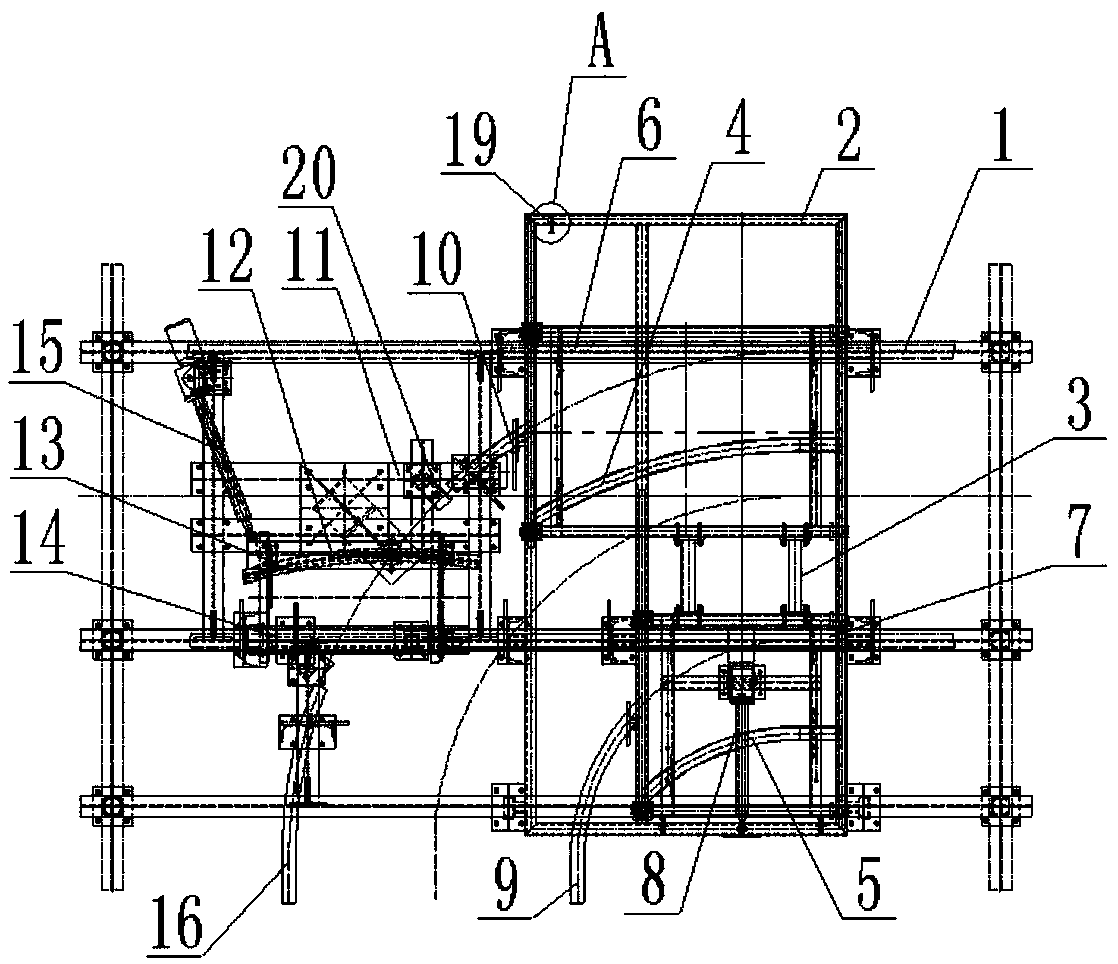 Double-track car turnout assembly