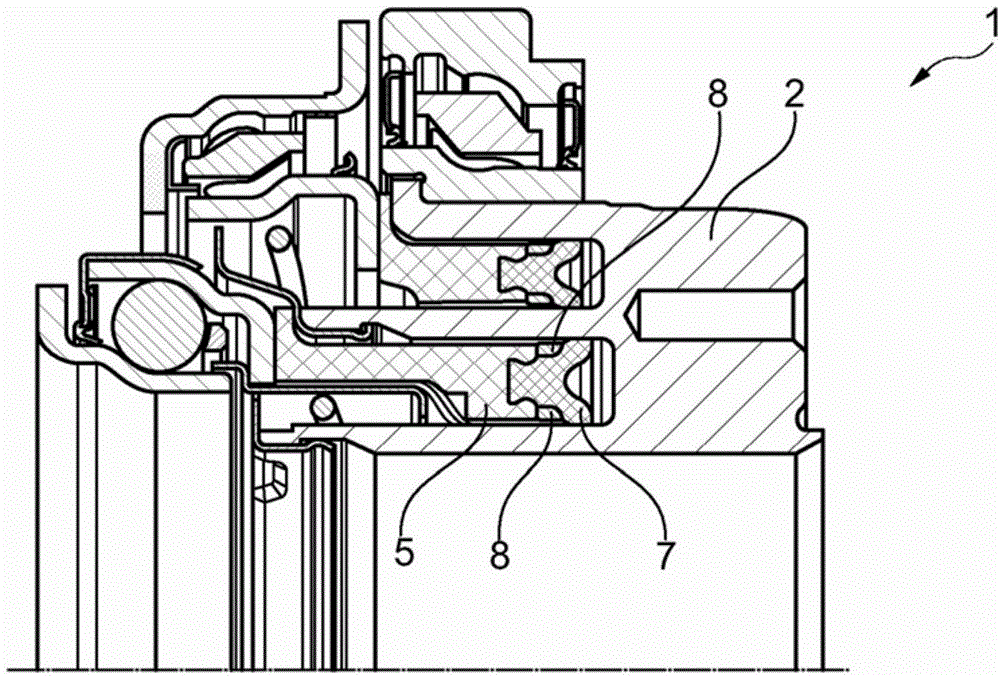 Piston-cylinder arrangement, in particular for a clutch actuation system in a motor vehicle