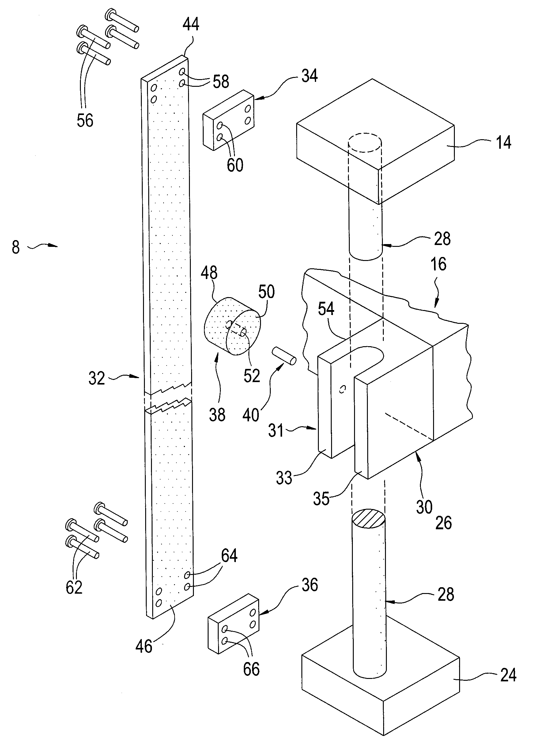 Compression head stabilizer