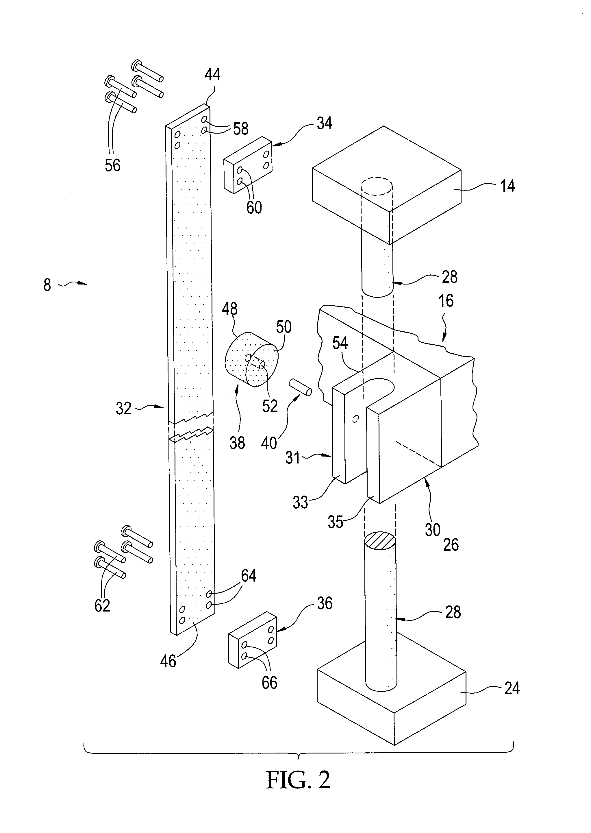 Compression head stabilizer