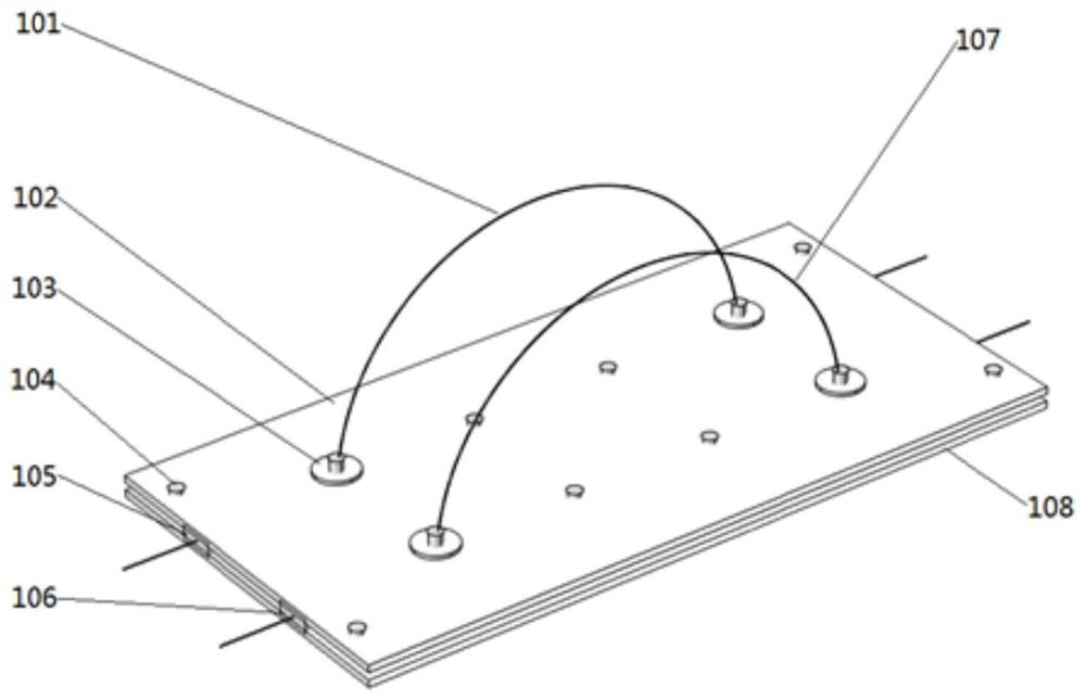 Adjacent space electric power patch