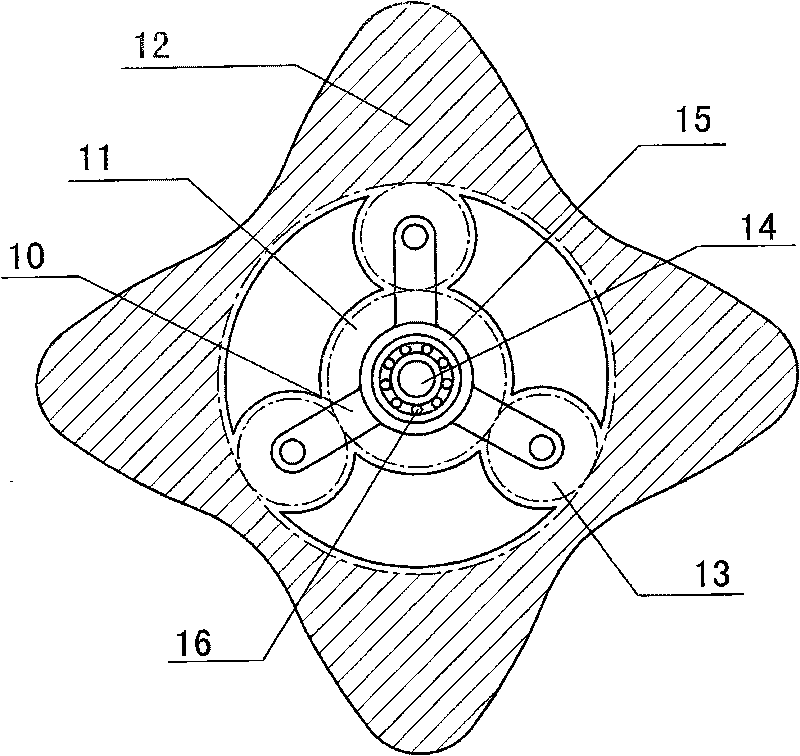 Crankshaft-free cam planetary transmission combustion engine