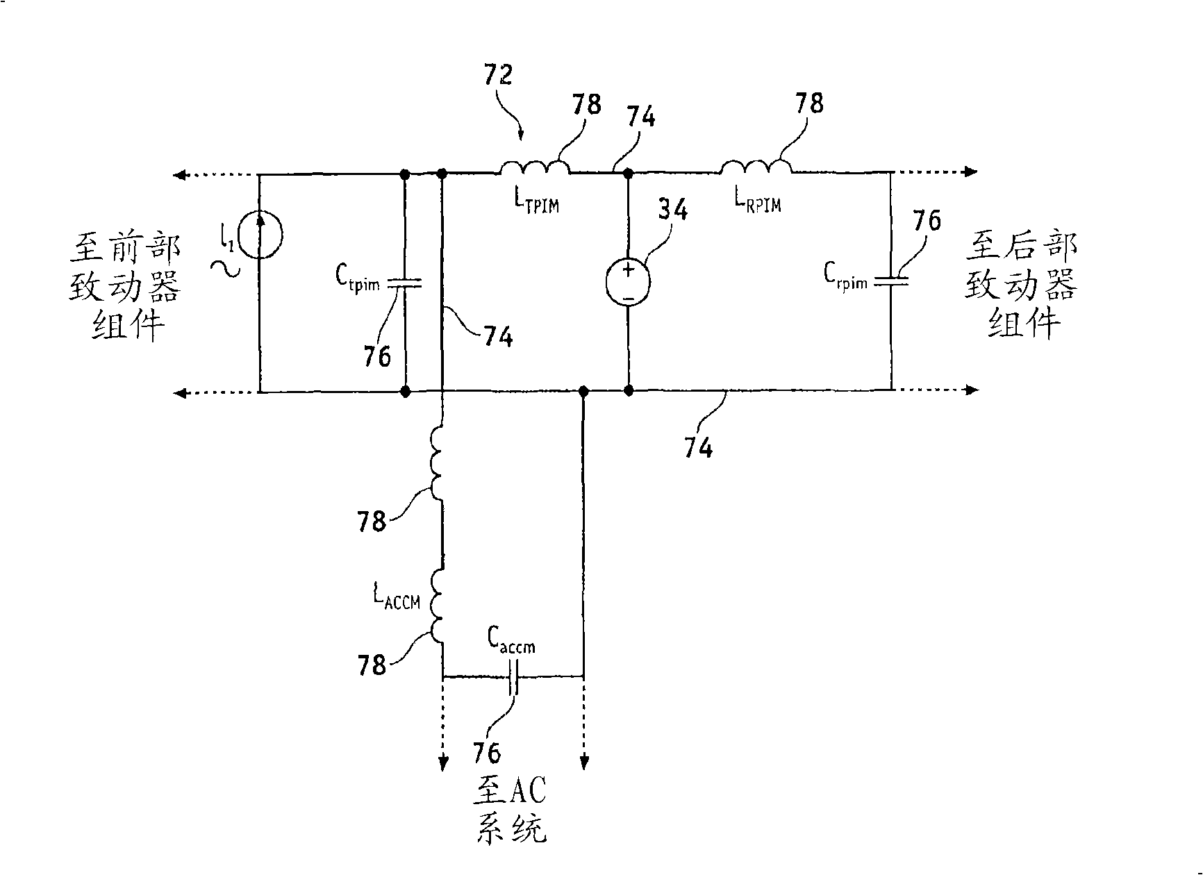 Method and system for operating a motor to reduce noise in an electric vehicle