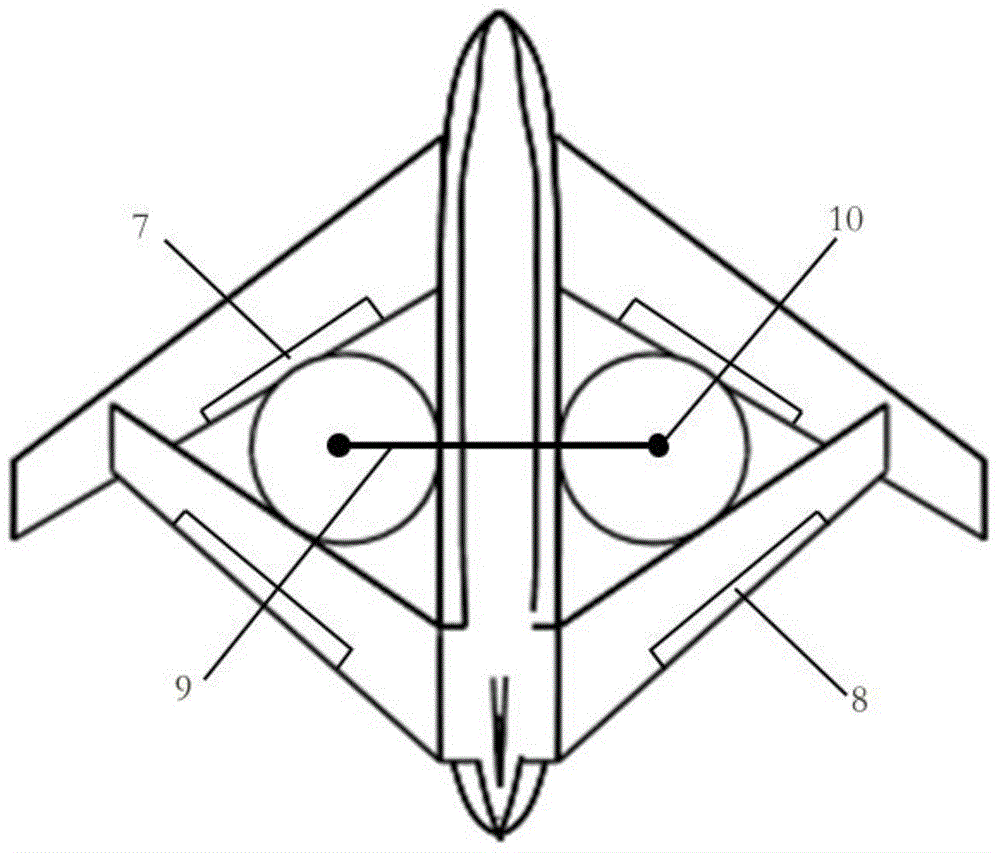 Layout scheme and control method of tilt rotor transport aircraft