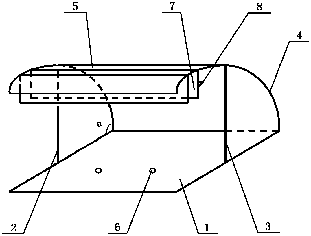 An airport runway earthworm snail blocker