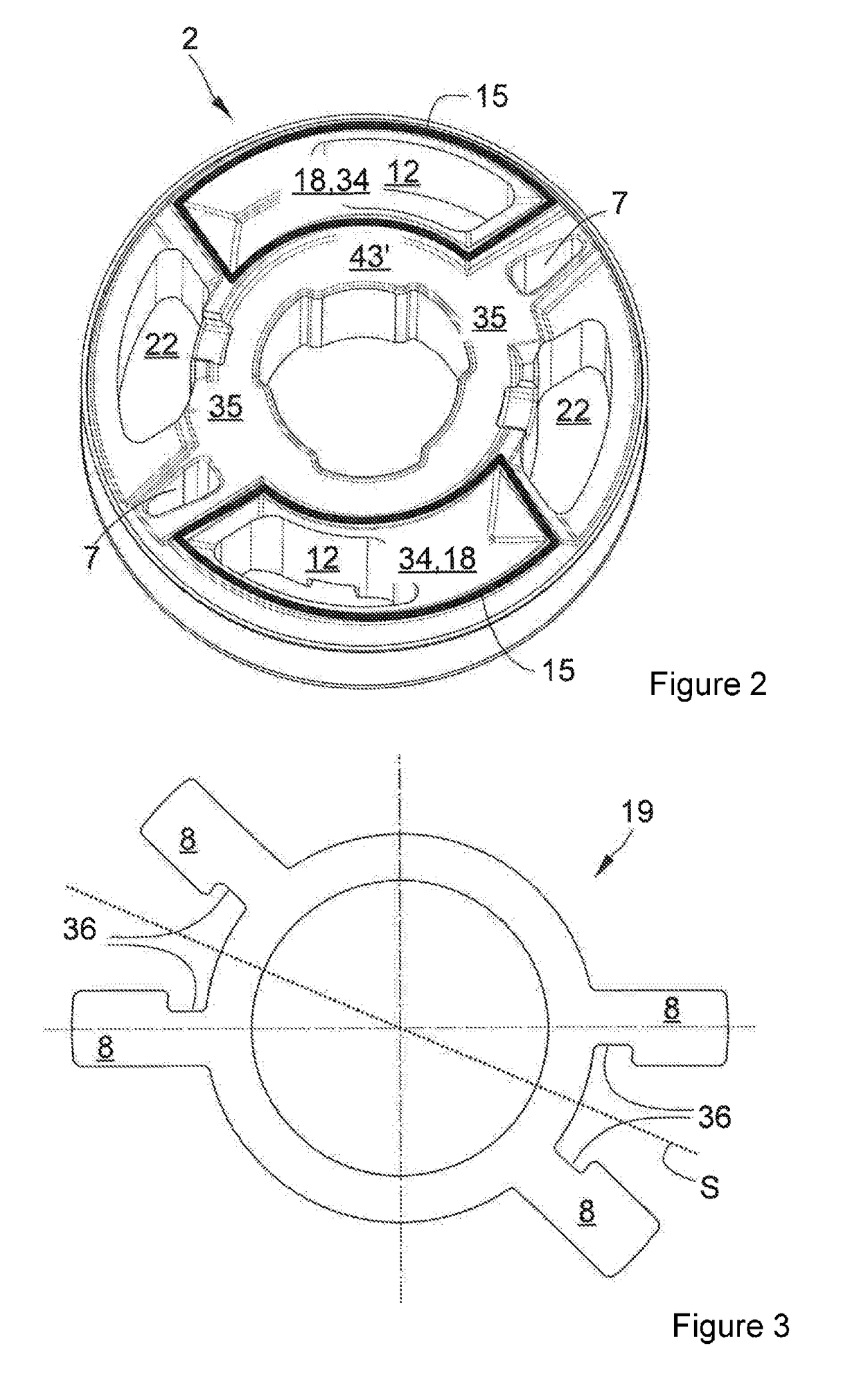 Controllable shock absorber for motor vehicles