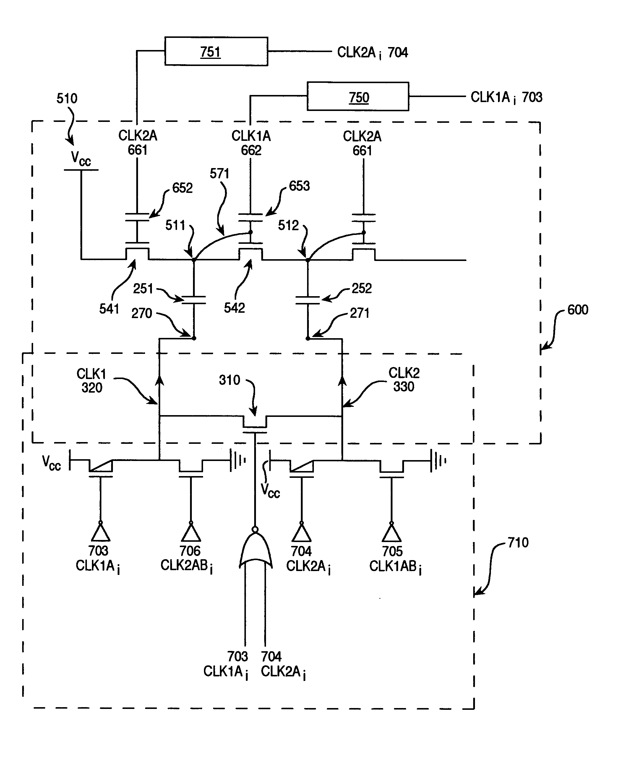 Low power charge pump