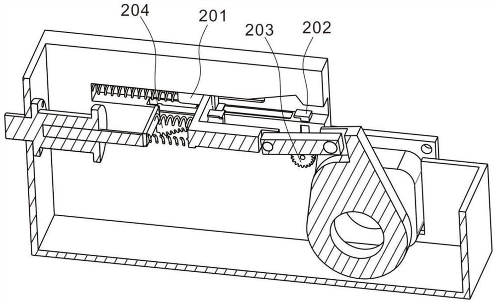 A buffer device for adjusting the angle of the shunt door of the coal drop pipe of a stacker and reclaimer