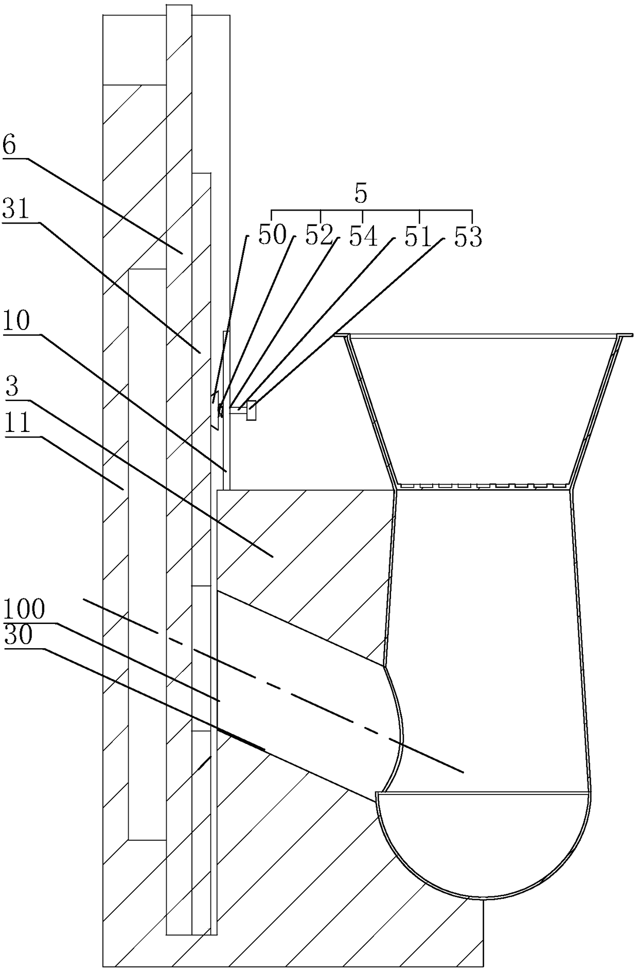 Centrifugal type thinprep cell slide making machine slide making clamp