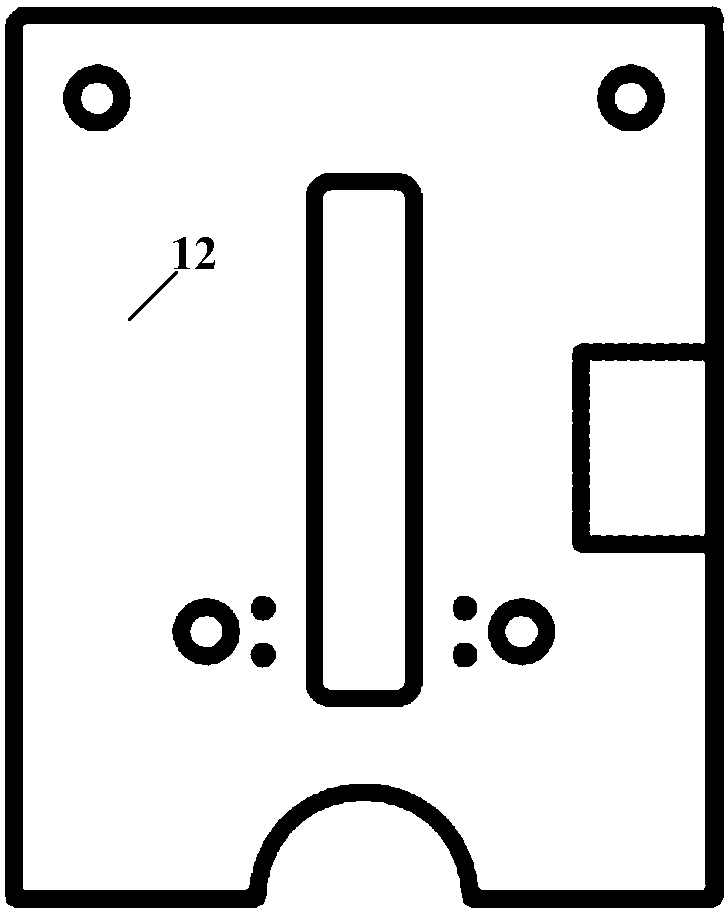 A self-cleaning photoelectric frost thickness sensor