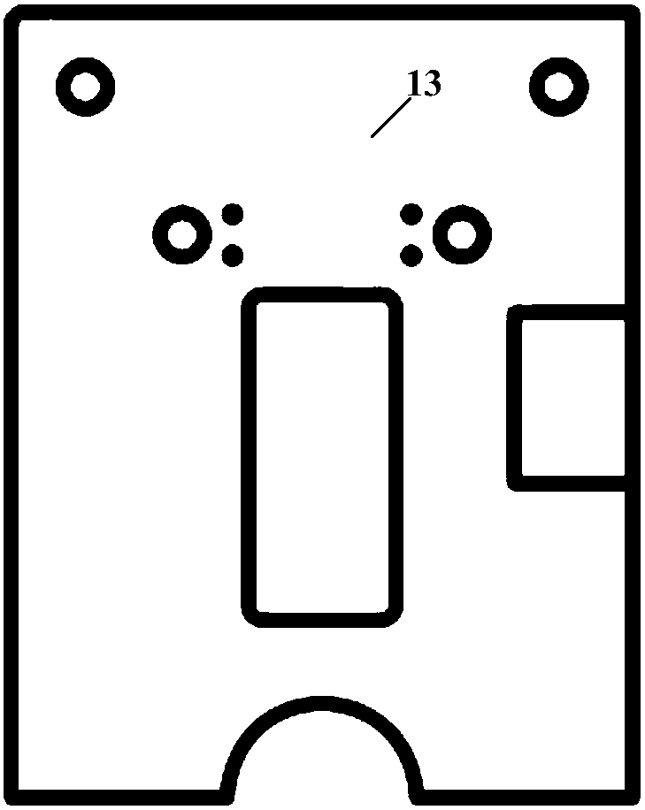 A self-cleaning photoelectric frost thickness sensor