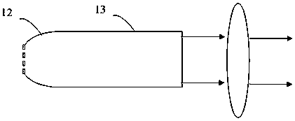 Light emitting device and light source imaging system