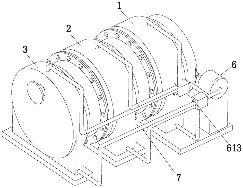 A transmission structure for a wind power generator