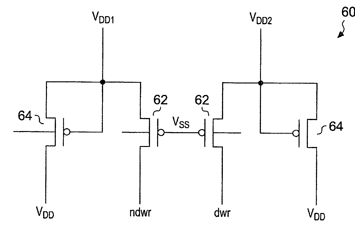 Controlling power supply to memory cells