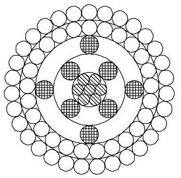 A Large-Section Expanding Diameter Wire Clamping Device