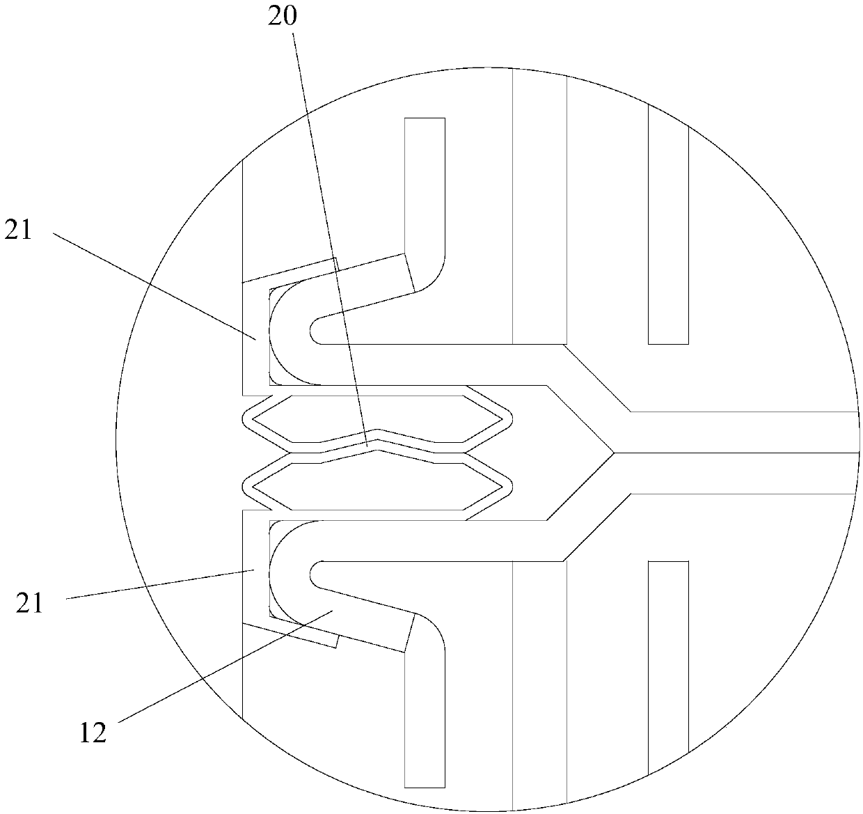 Building component sealing component and structure