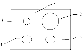 Low-cost portable environment-friendly electronic queue management machine