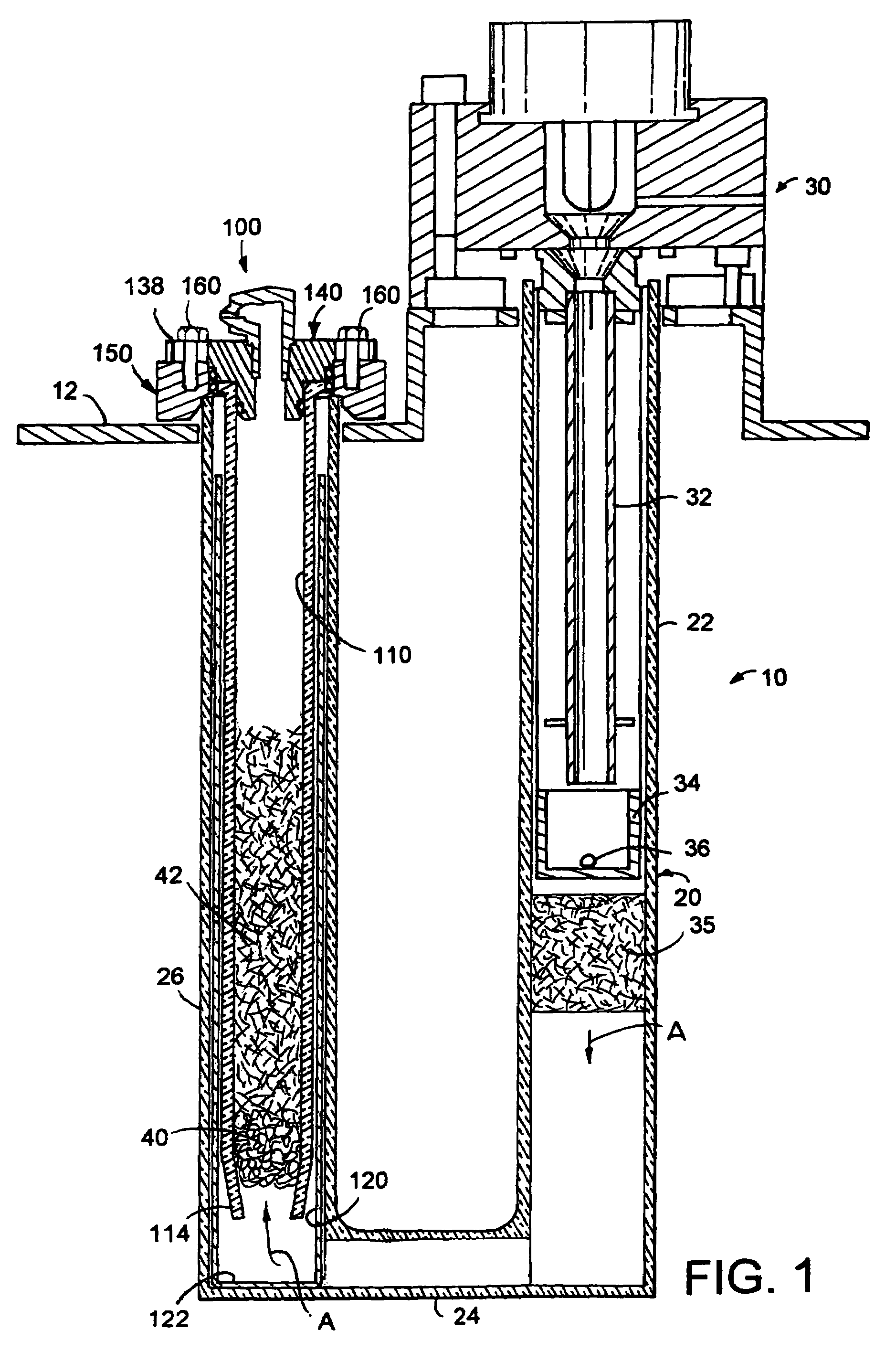 Reagent tube for top loading analyzer