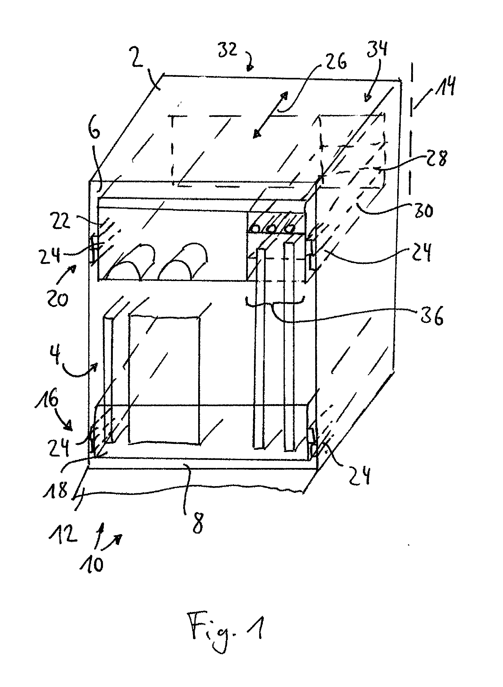 Dishwasher having an adjustable upper basket