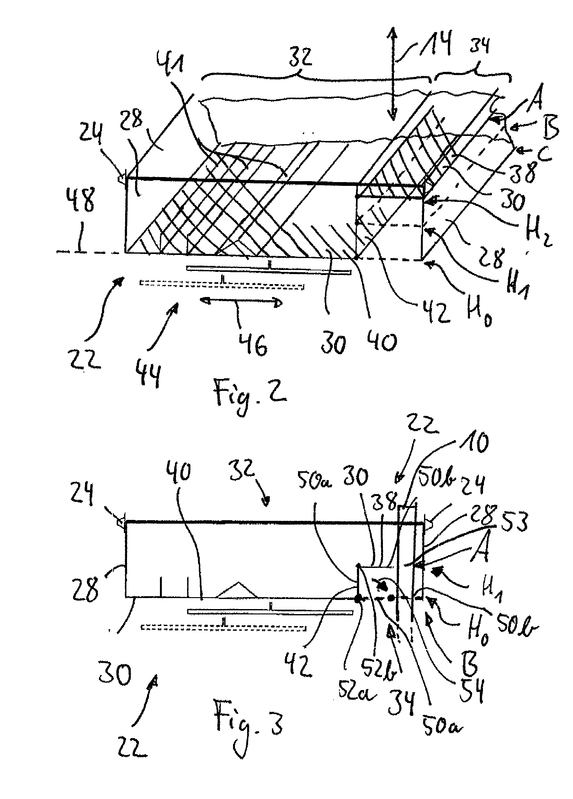 Dishwasher having an adjustable upper basket